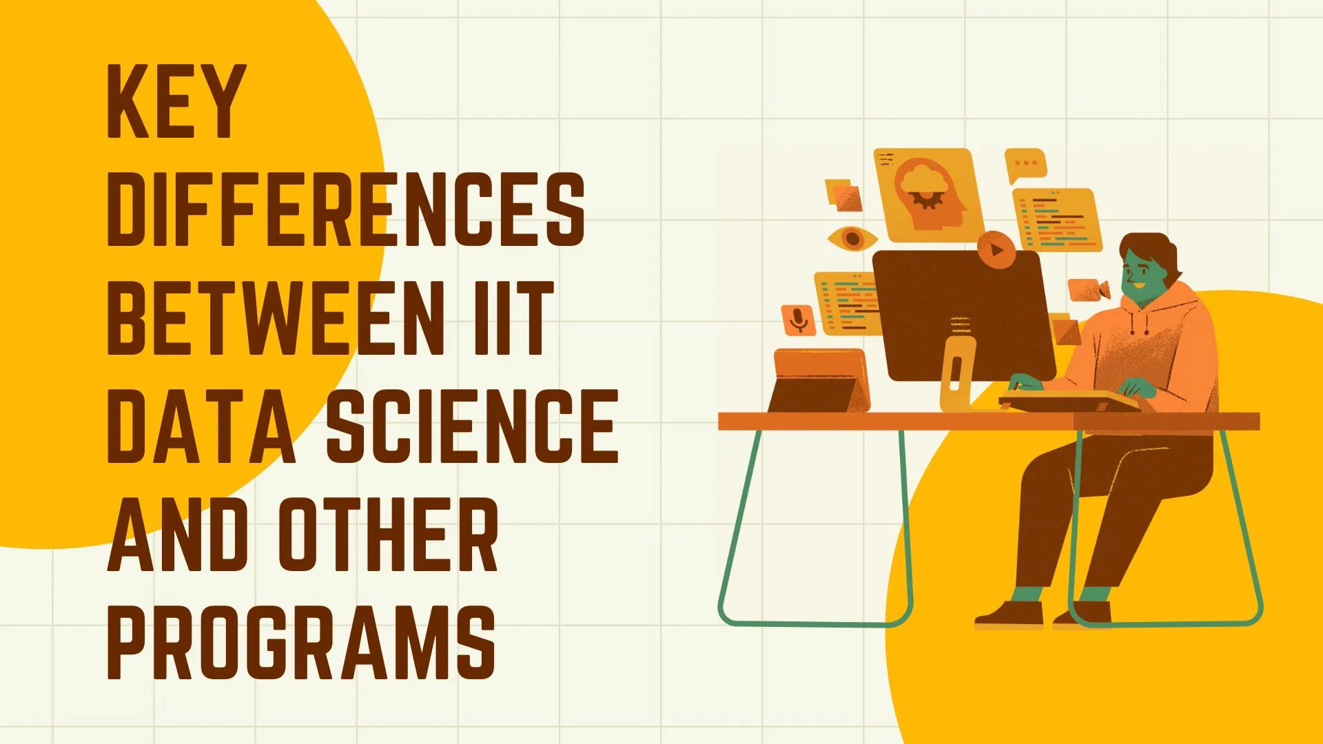 comparing iits data science course with other programs