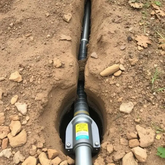 water line needs repair